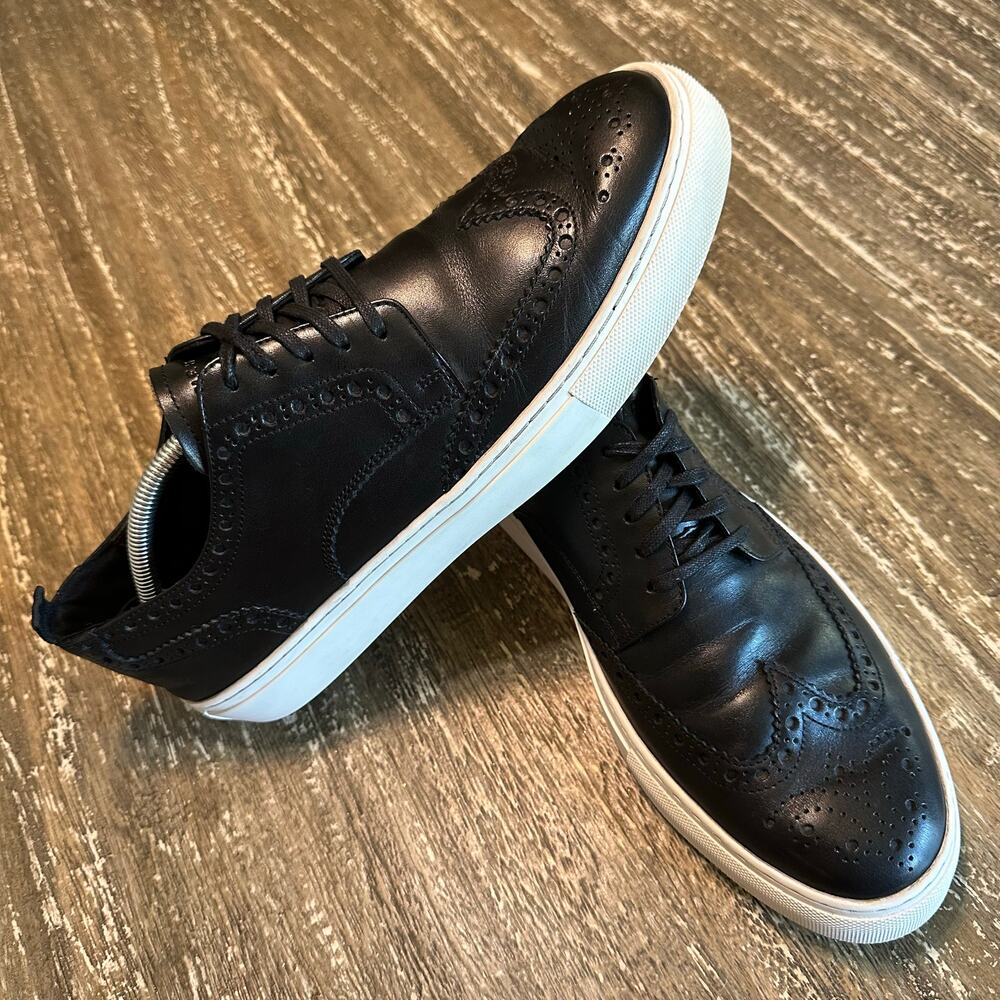 Cole Haan Grand Wingtip Leather Winslow Dress Shoe Sneakers Black Men’s Size 11M